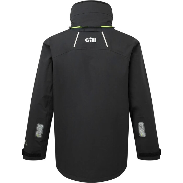 2024 Gill Mens OS3 Coastal Sailing Jacket & Trousers Combi Set - Black